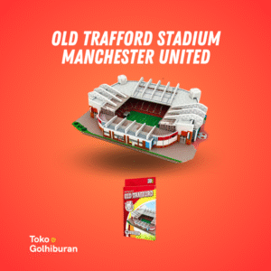 Miniatur Stadion Old Trafford Manchester United Puzzle 3D Kecil