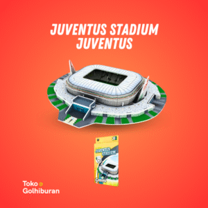 Miniatur Stadion Juventus Puzzle 3D Kecil
