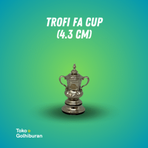 Miniatur Trofi FA Cup Inggris 4,3cm (Kecil)