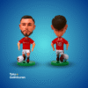 Bruno Fernandes Manchester United Action Figure - Gambar 2
