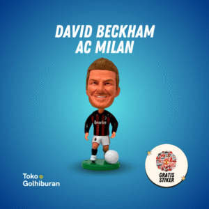 David Beckham AC Milan Action Figure