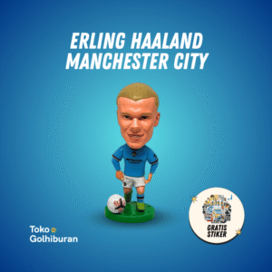 Erling Haaland Manchester City Action Figure