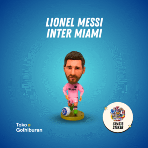 Lionel Messi Inter Miami Action Figure