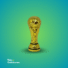 Miniatur Trofi Piala Dunia 4 cm Logam (Kecil) - Gambar 3