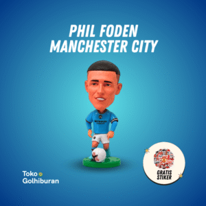 Phil Foden Manchester City Action Figure