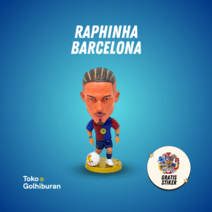Raphinha Barcelona Action Figure