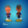Raphinha Barcelona Action Figure - Gambar 2