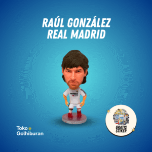Raul Gonzalez Real Madrid Action Figure