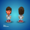 Raul Gonzalez Real Madrid Action Figure - Gambar 2