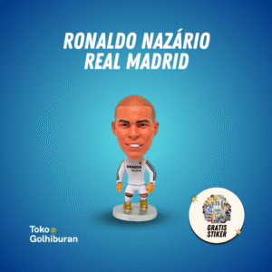 Ronaldo Nazario Real Madrid Action Figure