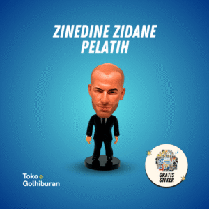 Zinedine Zidane Pelatih Real Madrid Action Figure