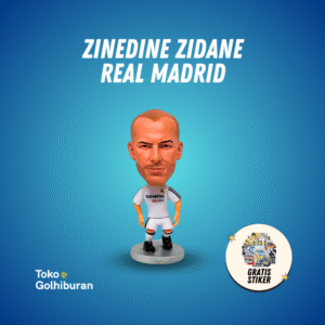 Zinedine Zidane Real Madrid Action Figure