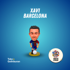 Xavi Hernandez Barcelona Action Figure