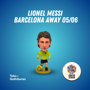 Lionel Messi Barcelona Away Action Figure