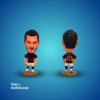 Francesco Totti AS Roma Action Figure - Gambar 2