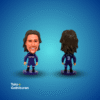 Gabriel Batistuta Fiorentina Action Figure - Gambar 2
