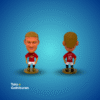 Wayne Rooney Manchester United Action Figure - Gambar 2