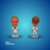 Roberto Carlos Real Madrid Action Figure - Gambar 2