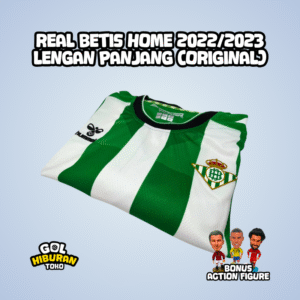 Jersey Real Betis Home 2022/2023 Lengan Panjang (Original)