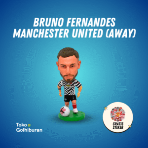 Bruno Fernandes Manchester United Away Action Figure