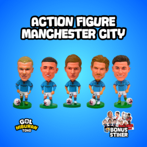 Action Figure Pemain Bola Soccerwe Manchester City