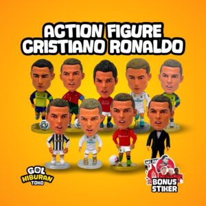 Action Figure Pemain Bola Soccerwe Cristiano Ronaldo