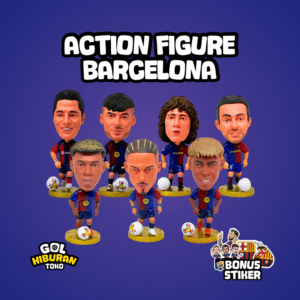 Action Figure Pemain Bola Soccerwe Barcelona